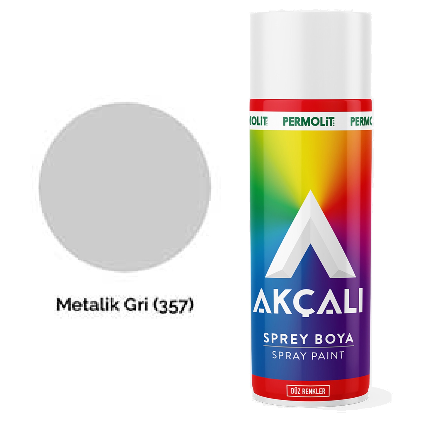 SPREY BOYA METALIK GRI AKCALI 357